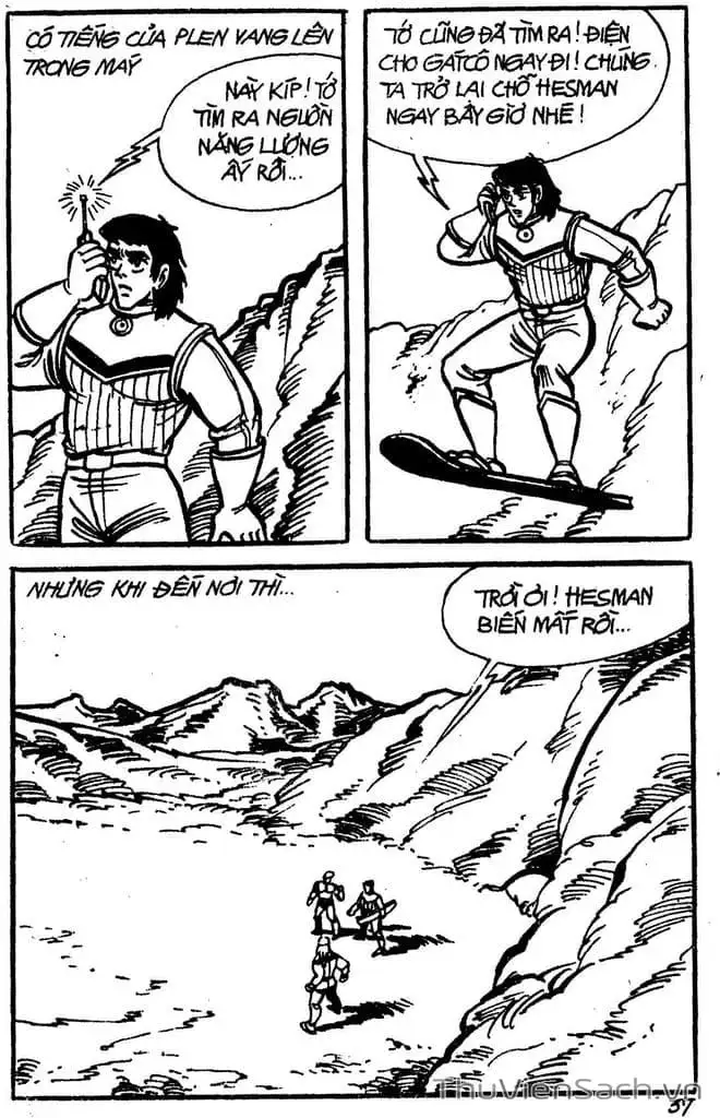 Truyện Tranh Dũng Sĩ Hesman trang 4