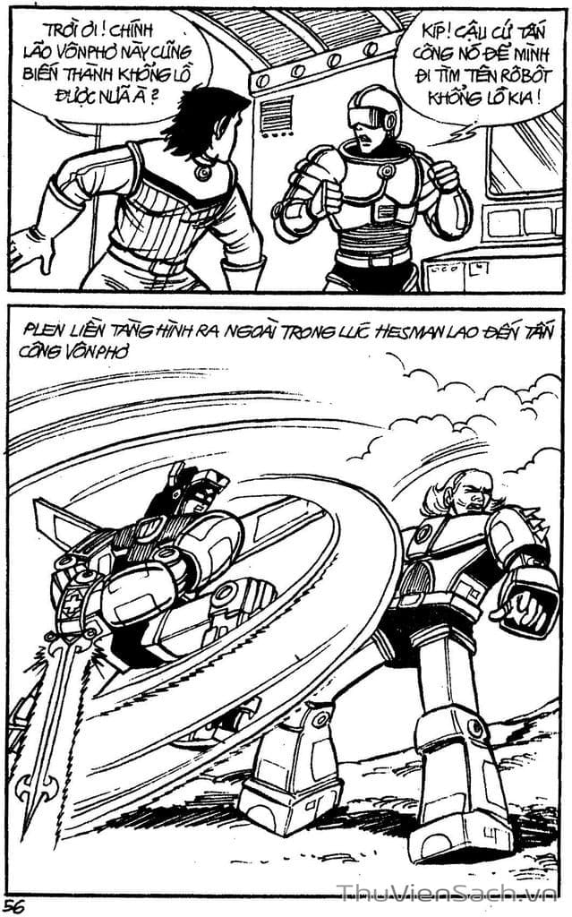 Truyện Tranh Dũng Sĩ Hesman trang 4
