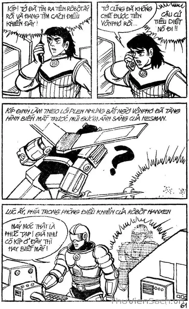 Truyện Tranh Dũng Sĩ Hesman trang 4