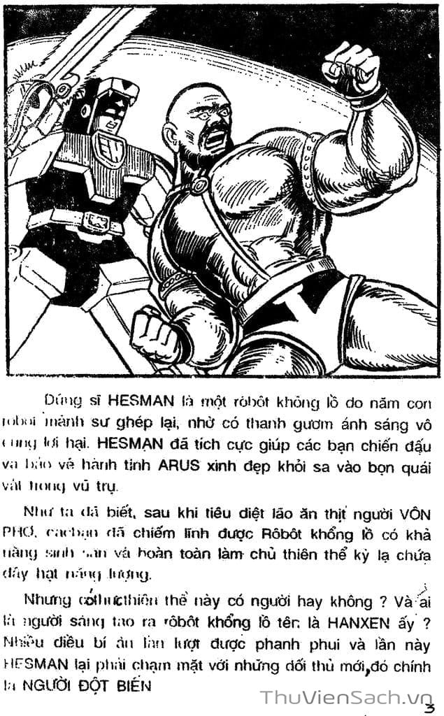Truyện Tranh Dũng Sĩ Hesman trang 4