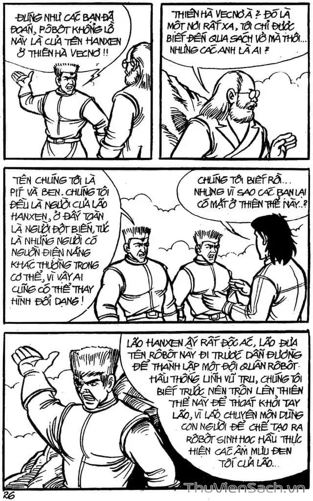 Truyện Tranh Dũng Sĩ Hesman trang 4