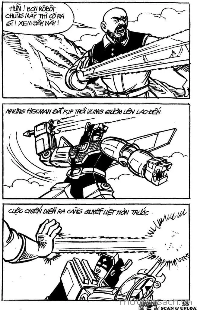 Truyện Tranh Dũng Sĩ Hesman trang 4