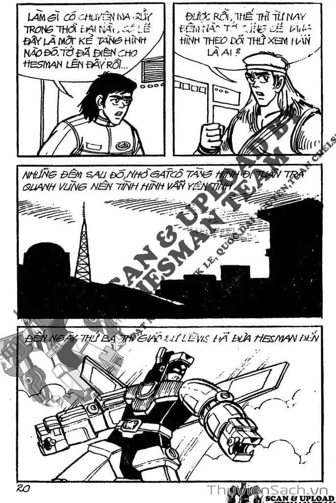 Truyện Tranh Dũng Sĩ Hesman trang 4