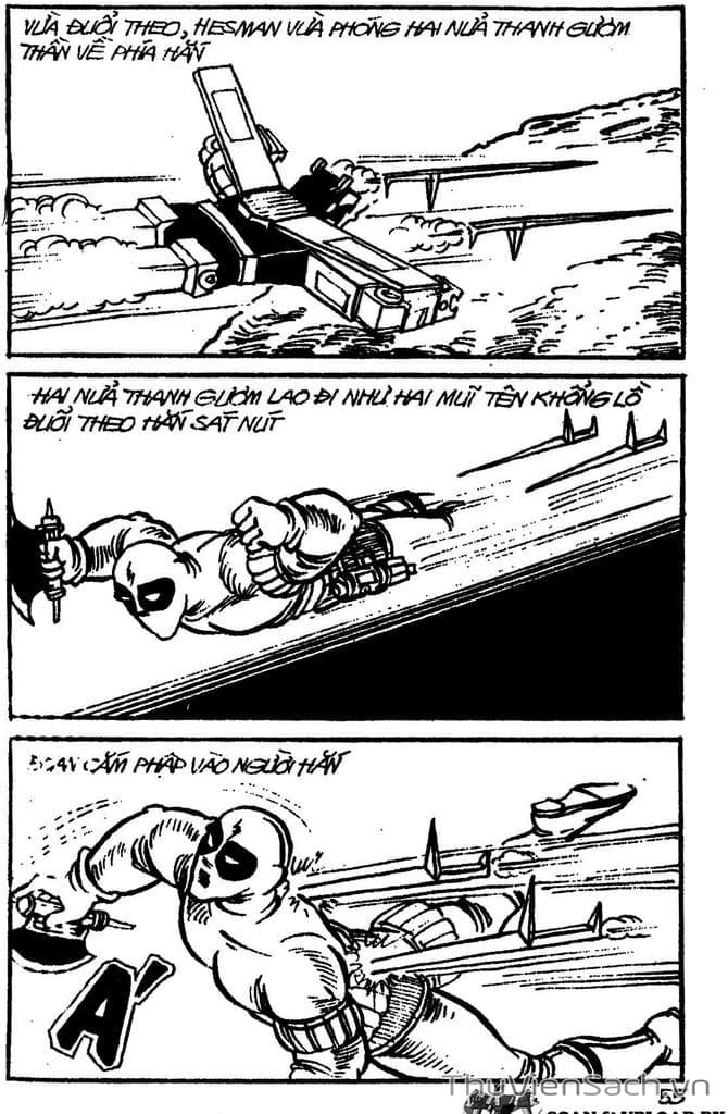 Truyện Tranh Dũng Sĩ Hesman trang 4