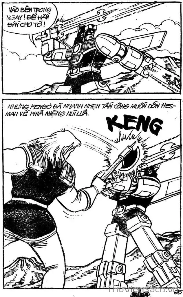 Truyện Tranh Dũng Sĩ Hesman trang 4