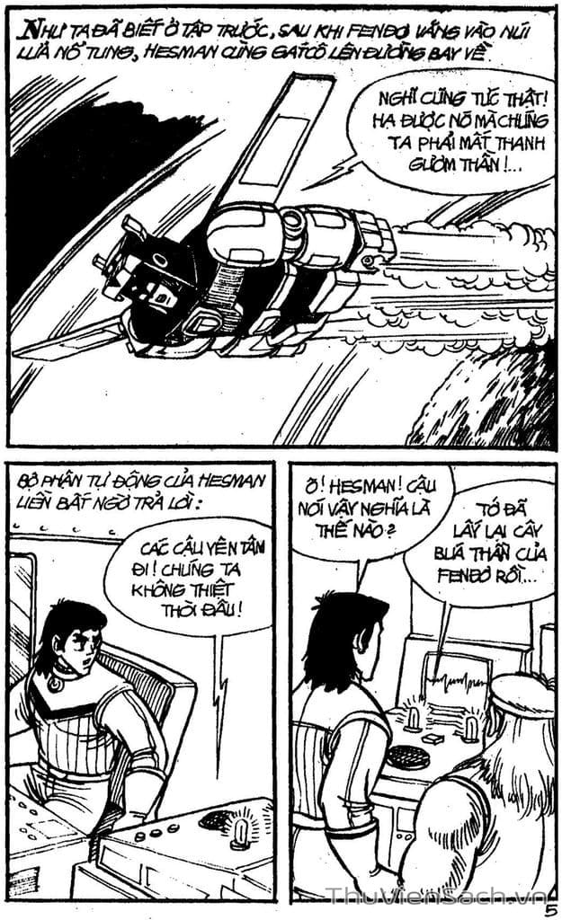 Truyện Tranh Dũng Sĩ Hesman trang 4