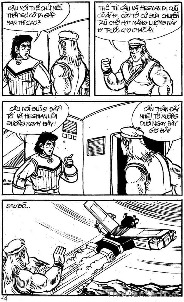 Truyện Tranh Dũng Sĩ Hesman trang 4