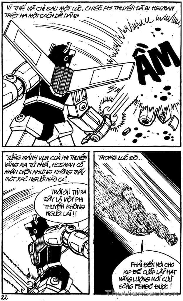 Truyện Tranh Dũng Sĩ Hesman trang 4
