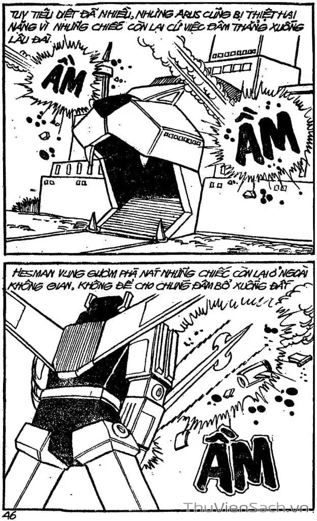 Truyện Tranh Dũng Sĩ Hesman trang 4