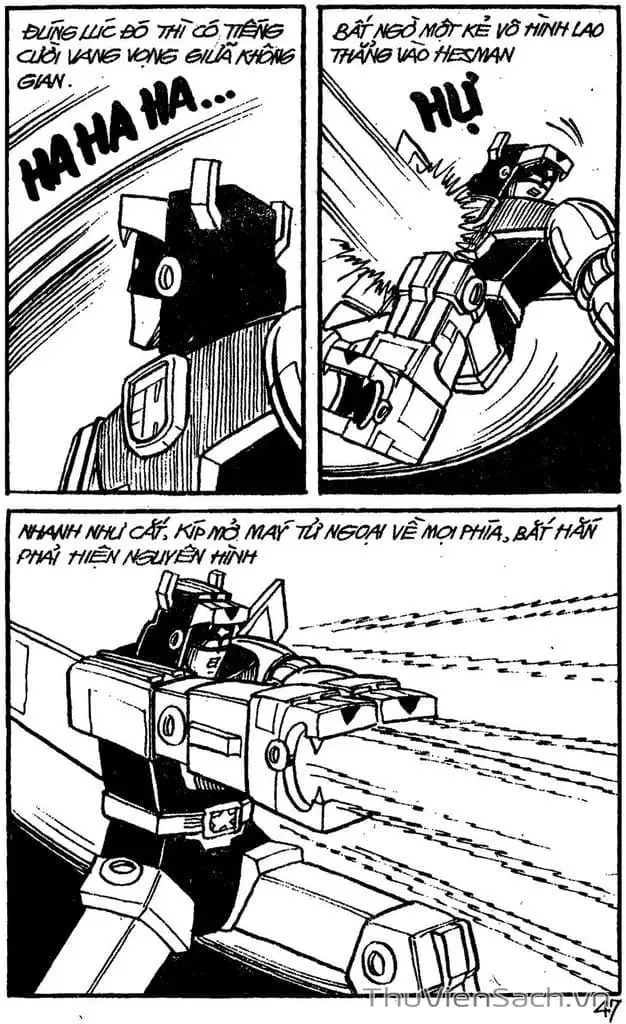 Truyện Tranh Dũng Sĩ Hesman trang 4