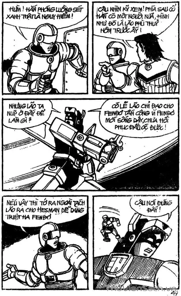 Truyện Tranh Dũng Sĩ Hesman trang 4