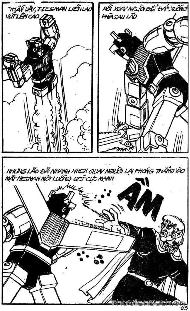 Truyện Tranh Dũng Sĩ Hesman trang 4