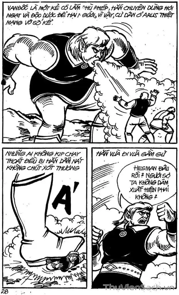 Truyện Tranh Dũng Sĩ Hesman trang 4