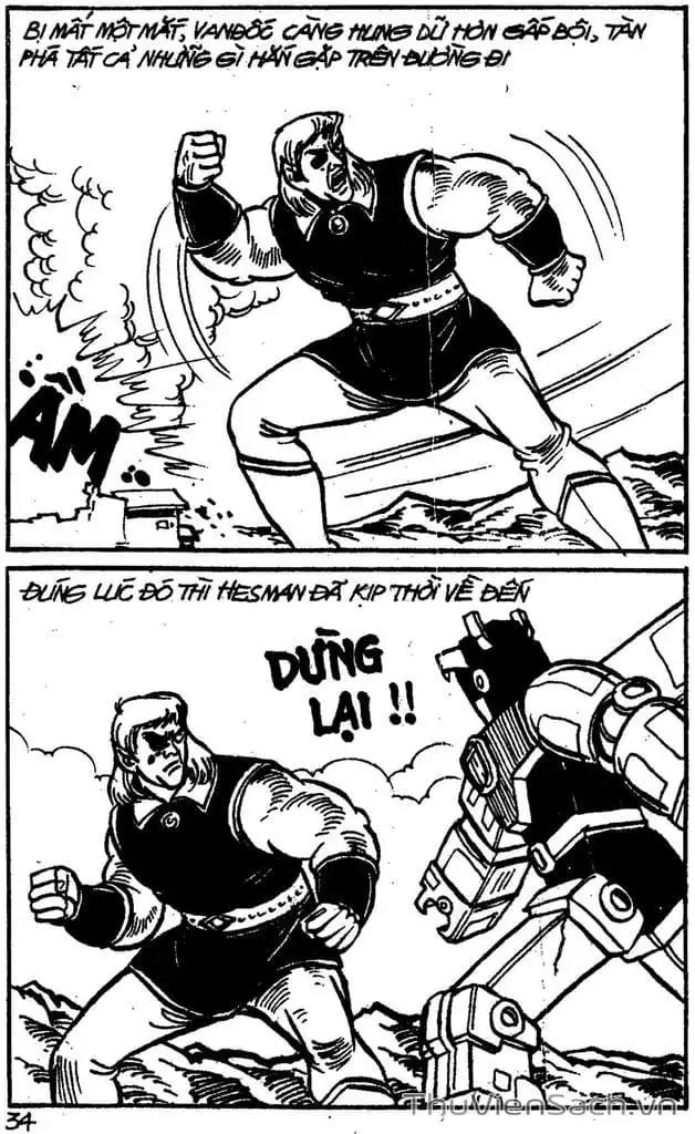 Truyện Tranh Dũng Sĩ Hesman trang 4