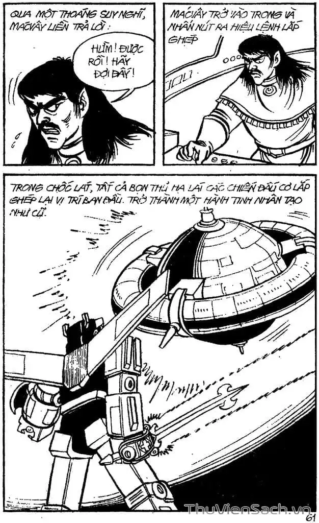 Truyện Tranh Dũng Sĩ Hesman trang 4
