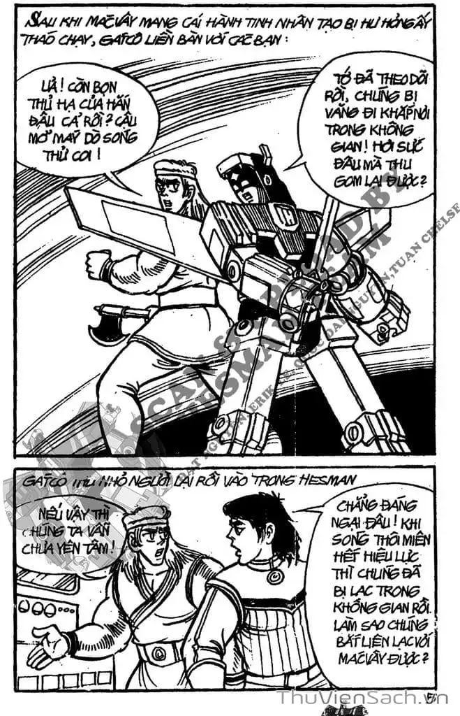 Truyện Tranh Dũng Sĩ Hesman trang 4