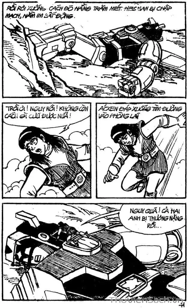 Truyện Tranh Dũng Sĩ Hesman trang 4
