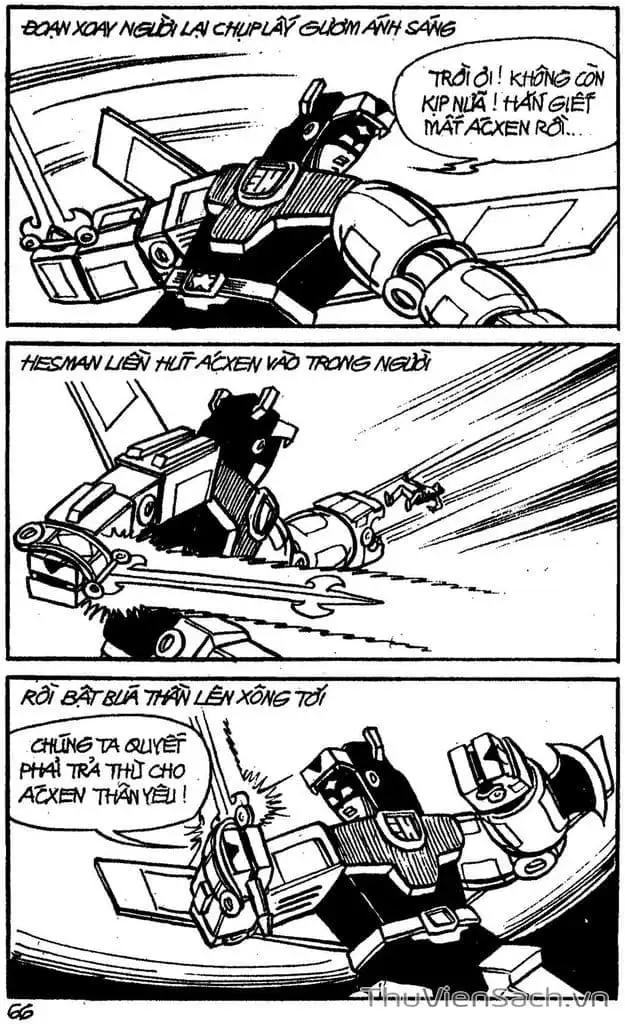 Truyện Tranh Dũng Sĩ Hesman trang 4