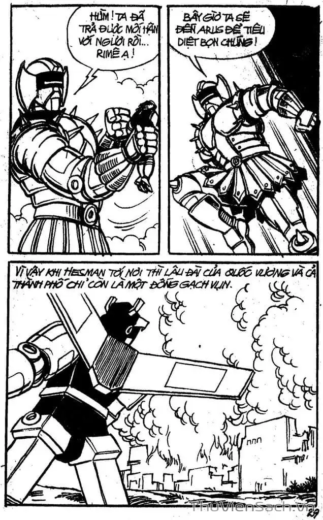 Truyện Tranh Dũng Sĩ Hesman trang 4