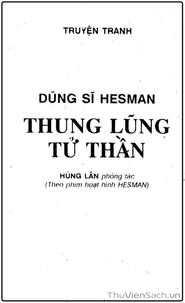 Truyện Tranh Dũng Sĩ Hesman trang 4