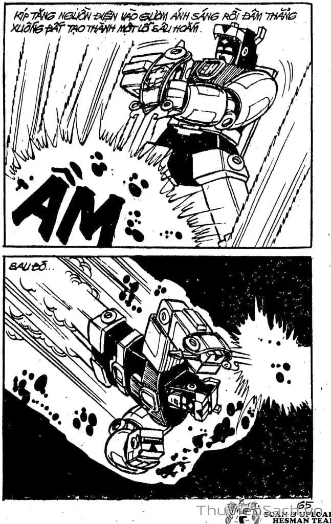 Truyện Tranh Dũng Sĩ Hesman trang 4