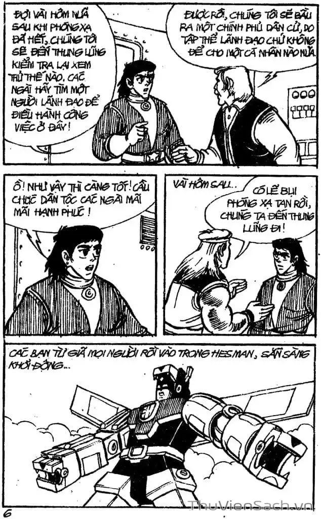 Truyện Tranh Dũng Sĩ Hesman trang 4