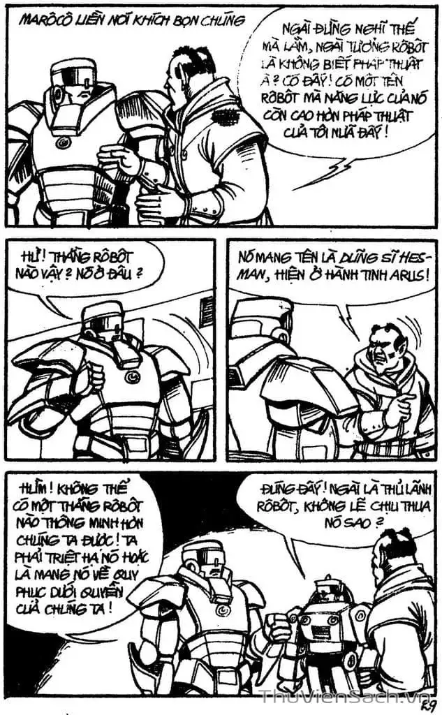 Truyện Tranh Dũng Sĩ Hesman trang 4