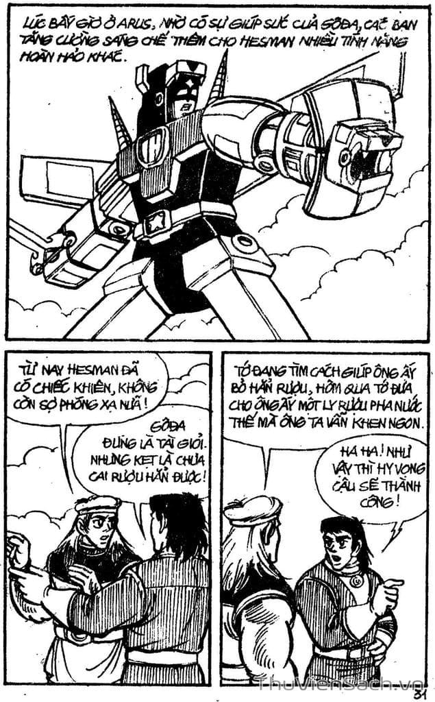 Truyện Tranh Dũng Sĩ Hesman trang 4