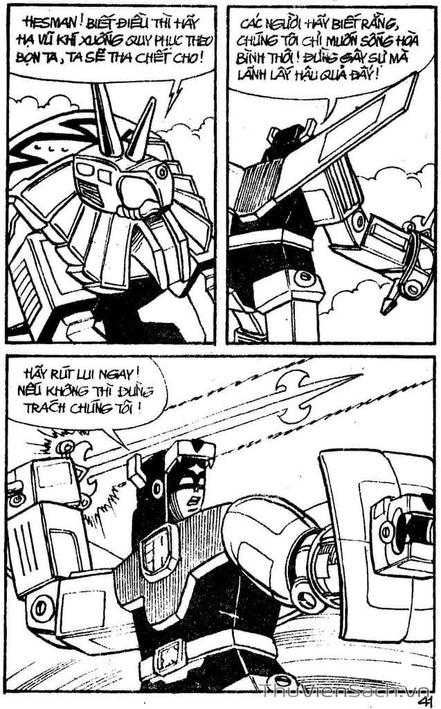 Truyện Tranh Dũng Sĩ Hesman trang 4