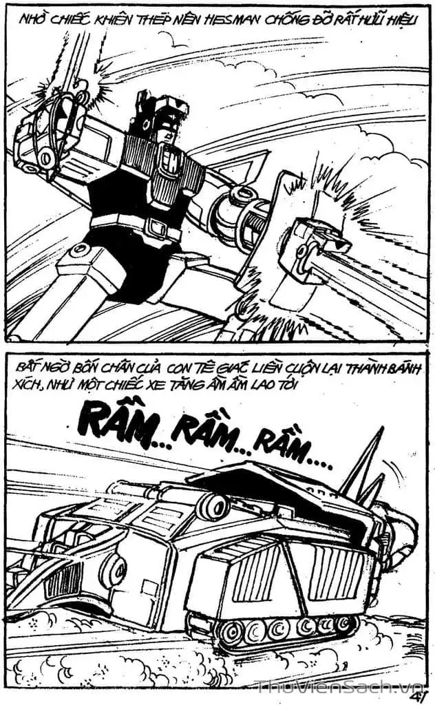 Truyện Tranh Dũng Sĩ Hesman trang 4