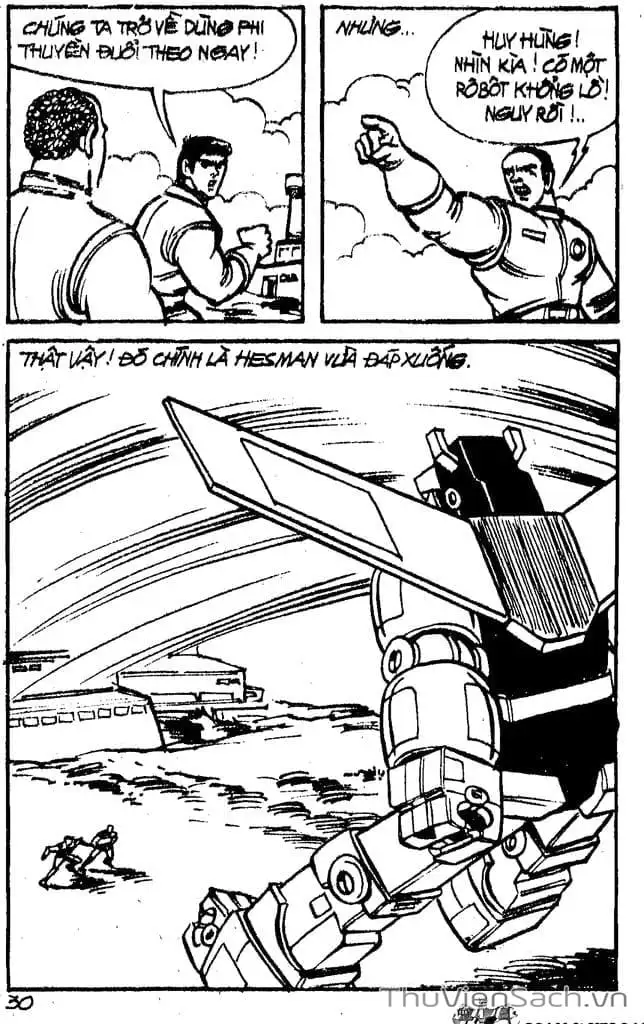 Truyện Tranh Dũng Sĩ Hesman trang 4