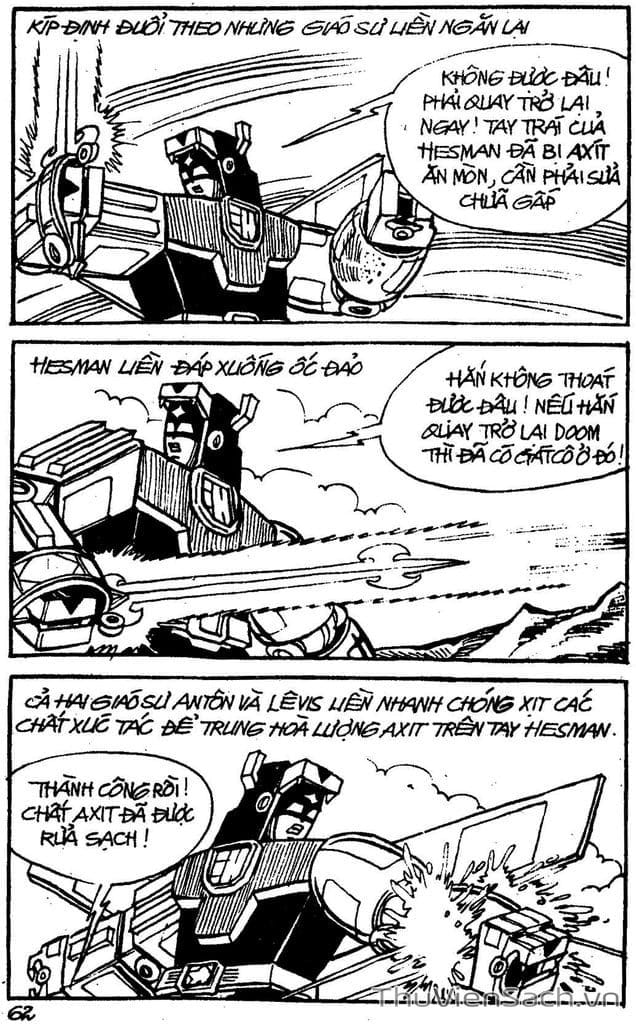 Truyện Tranh Dũng Sĩ Hesman trang 4