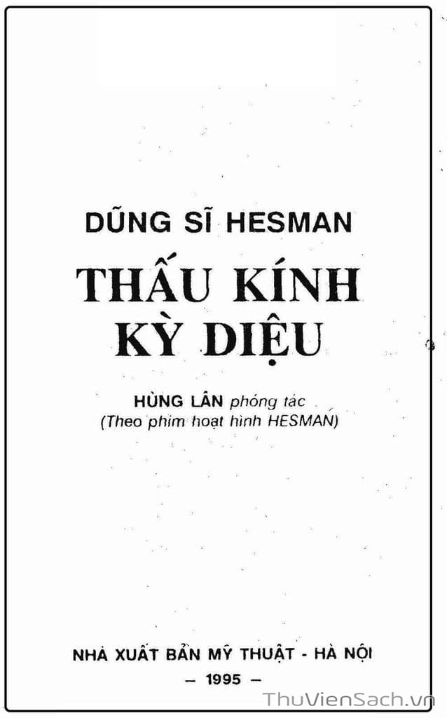 Truyện Tranh Dũng Sĩ Hesman trang 3809