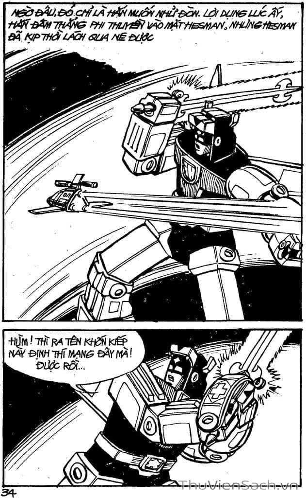 Truyện Tranh Dũng Sĩ Hesman trang 4