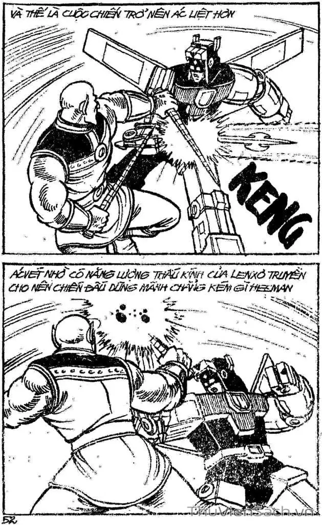 Truyện Tranh Dũng Sĩ Hesman trang 4