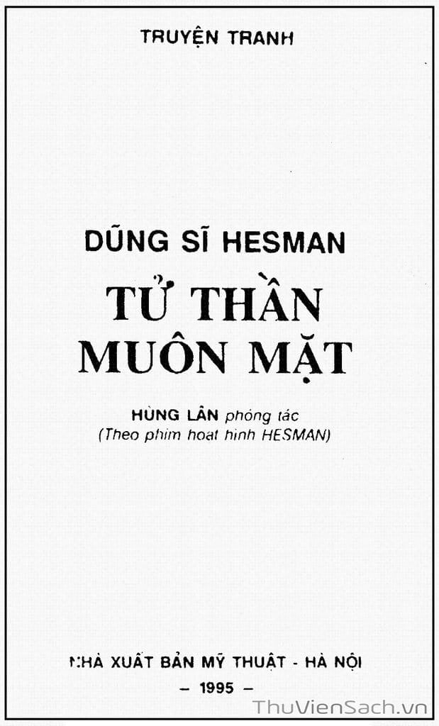 Truyện Tranh Dũng Sĩ Hesman trang 3879