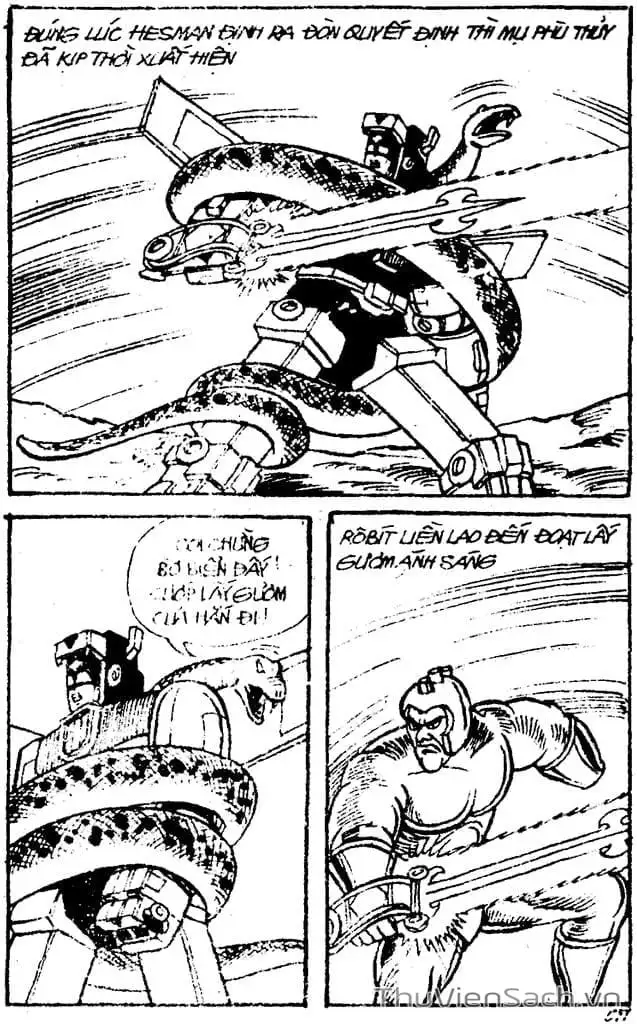 Truyện Tranh Dũng Sĩ Hesman trang 4