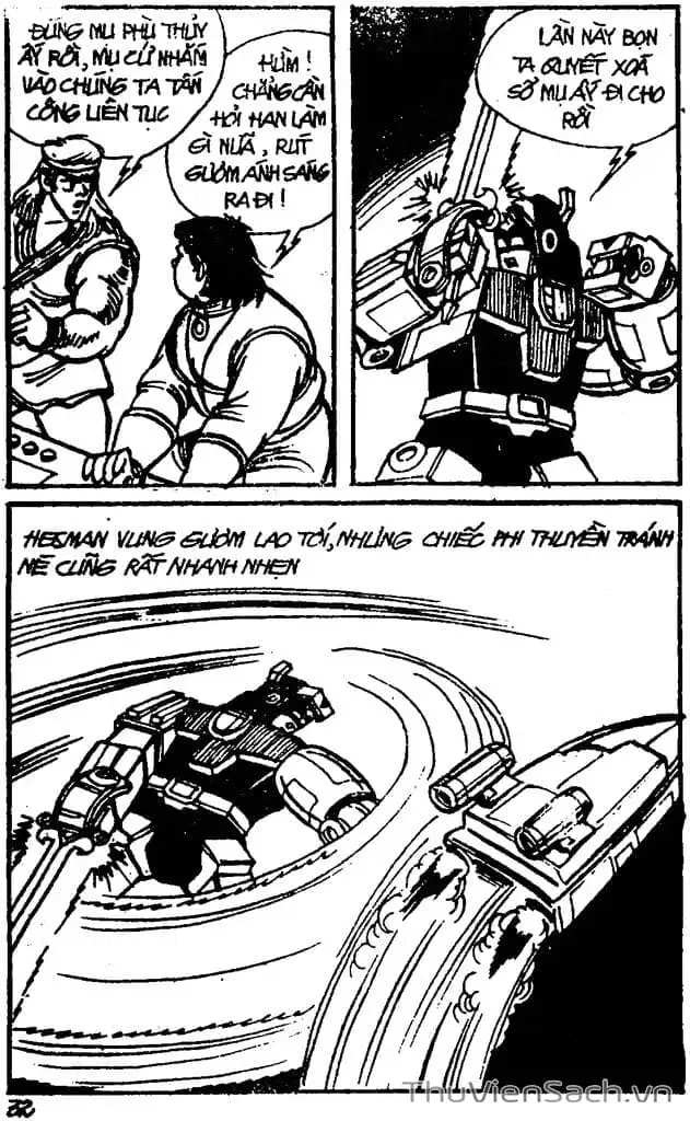 Truyện Tranh Dũng Sĩ Hesman trang 4