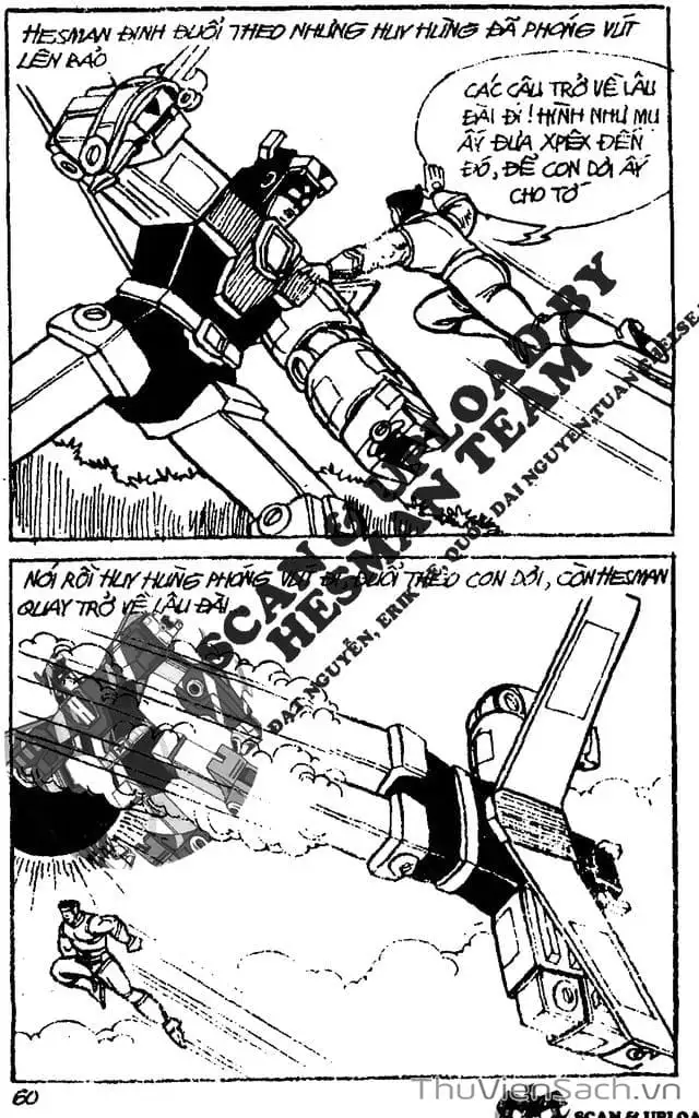 Truyện Tranh Dũng Sĩ Hesman trang 4