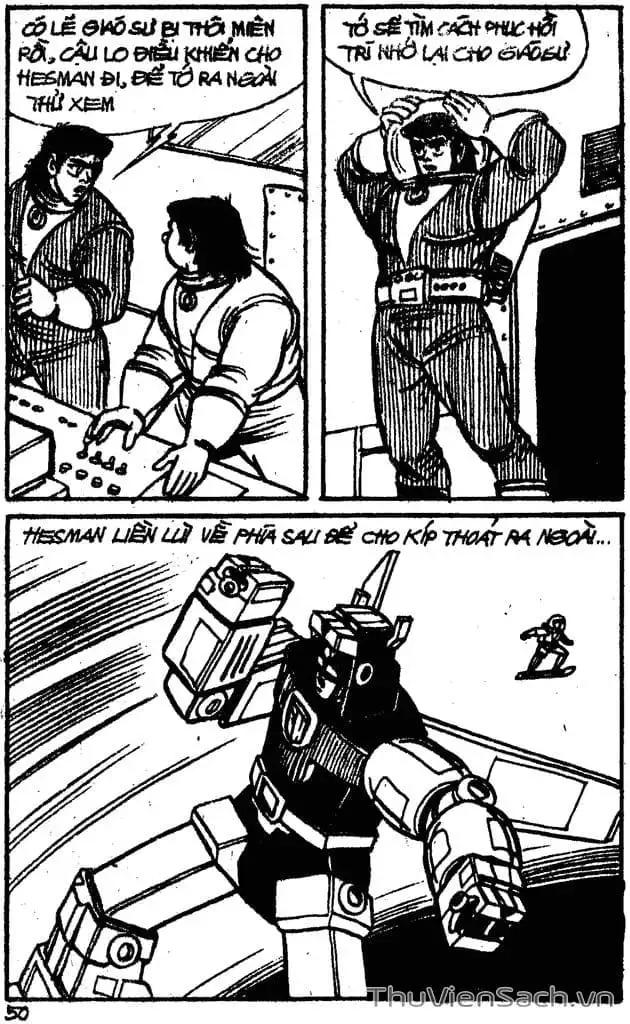 Truyện Tranh Dũng Sĩ Hesman trang 4