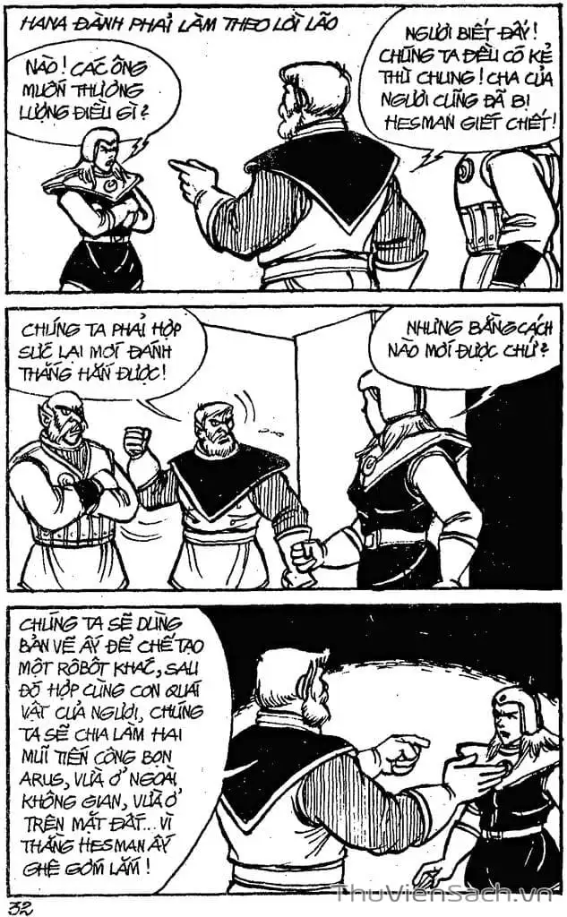 Truyện Tranh Dũng Sĩ Hesman trang 4