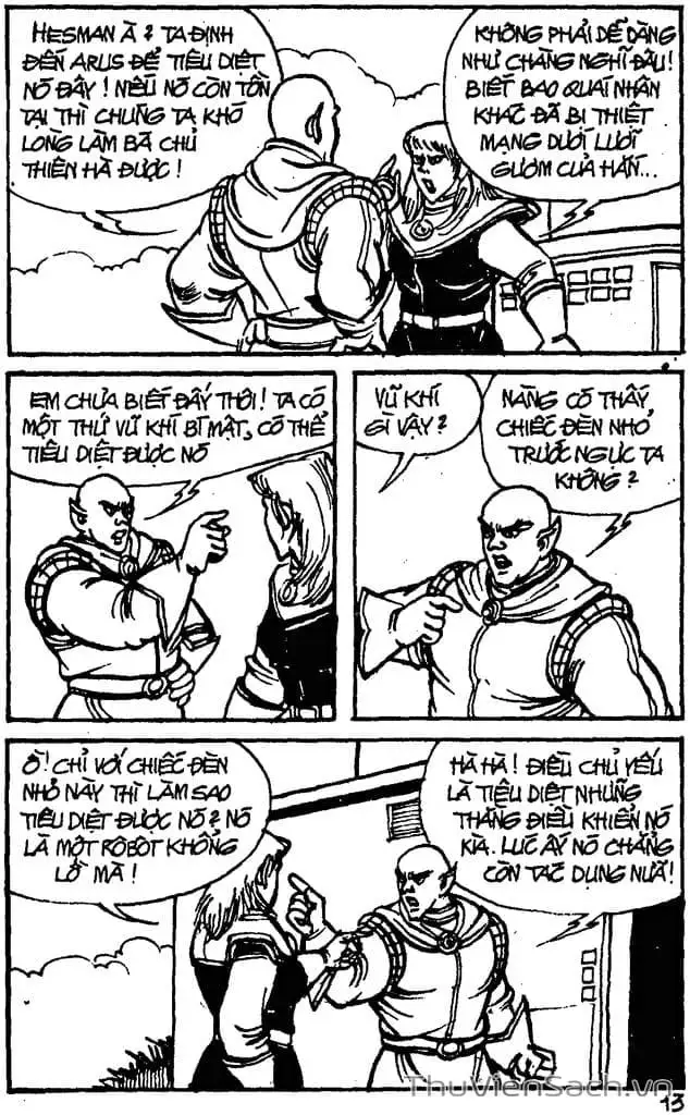 Truyện Tranh Dũng Sĩ Hesman trang 4