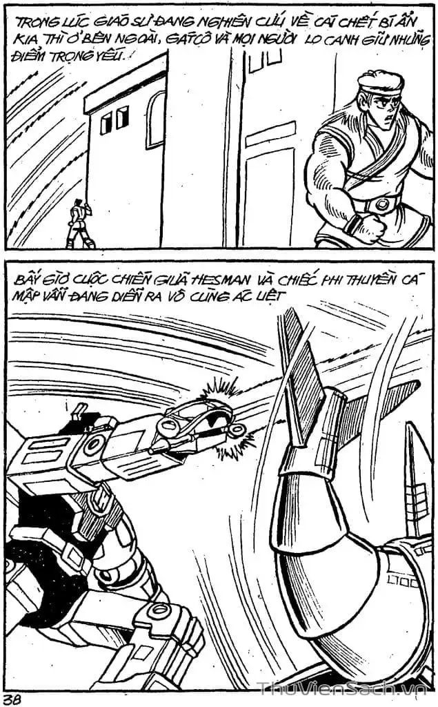 Truyện Tranh Dũng Sĩ Hesman trang 4