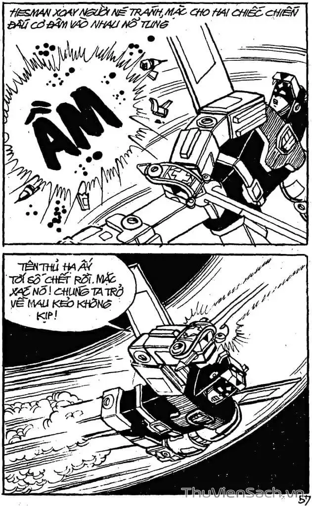 Truyện Tranh Dũng Sĩ Hesman trang 4