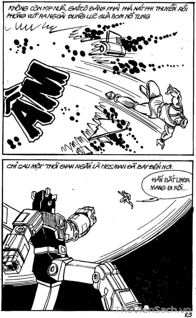 Truyện Tranh Dũng Sĩ Hesman trang 4