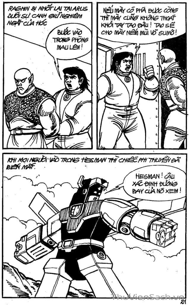 Truyện Tranh Dũng Sĩ Hesman trang 4