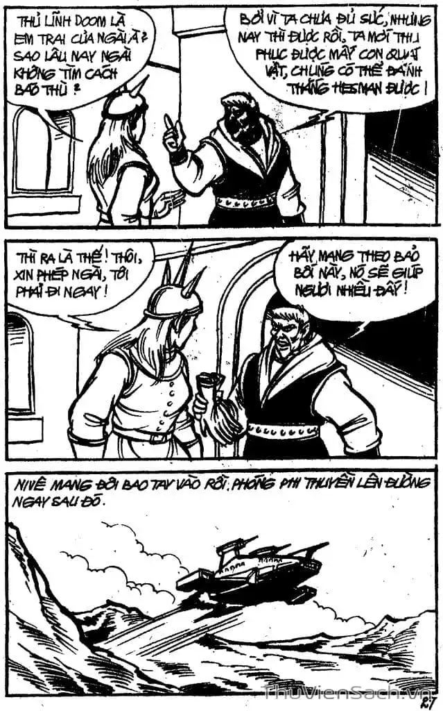 Truyện Tranh Dũng Sĩ Hesman trang 4