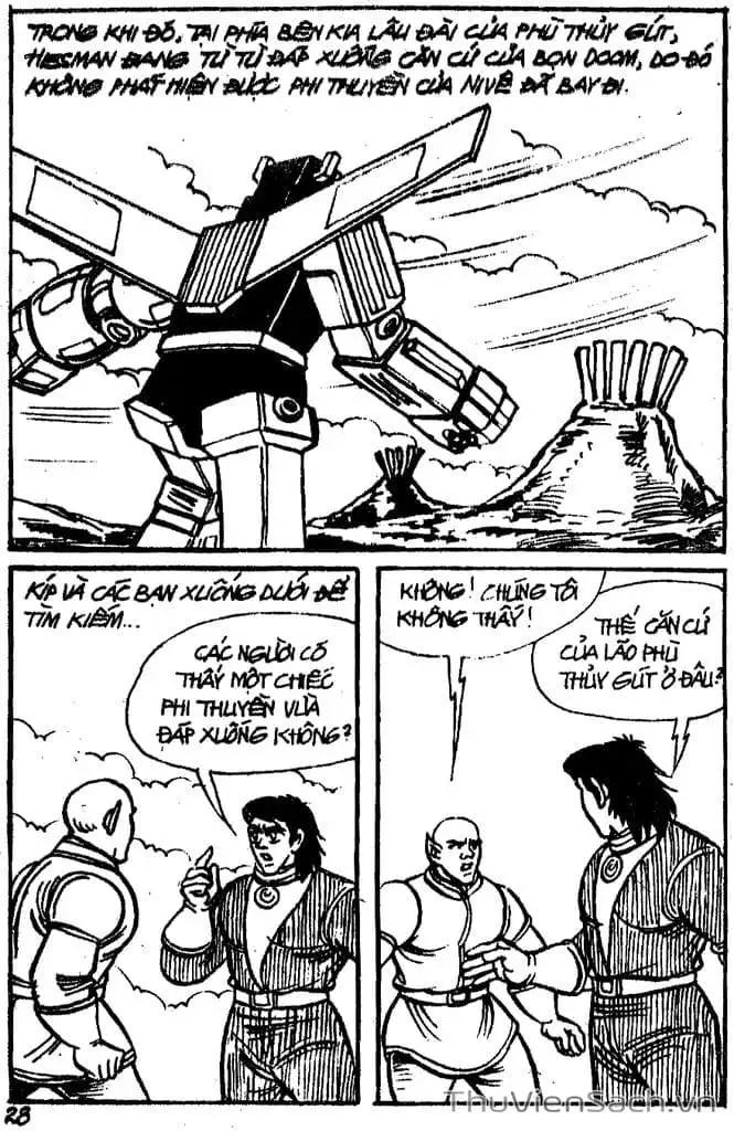 Truyện Tranh Dũng Sĩ Hesman trang 4