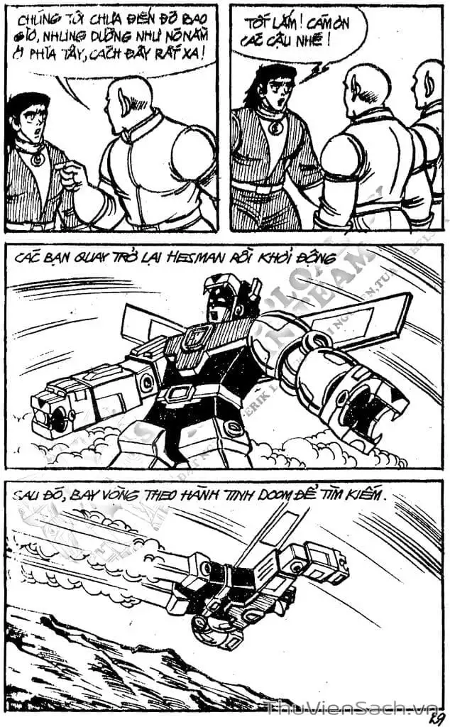 Truyện Tranh Dũng Sĩ Hesman trang 4