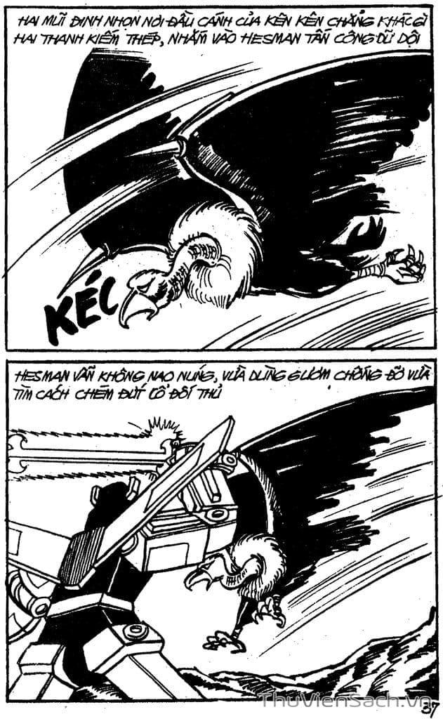 Truyện Tranh Dũng Sĩ Hesman trang 4